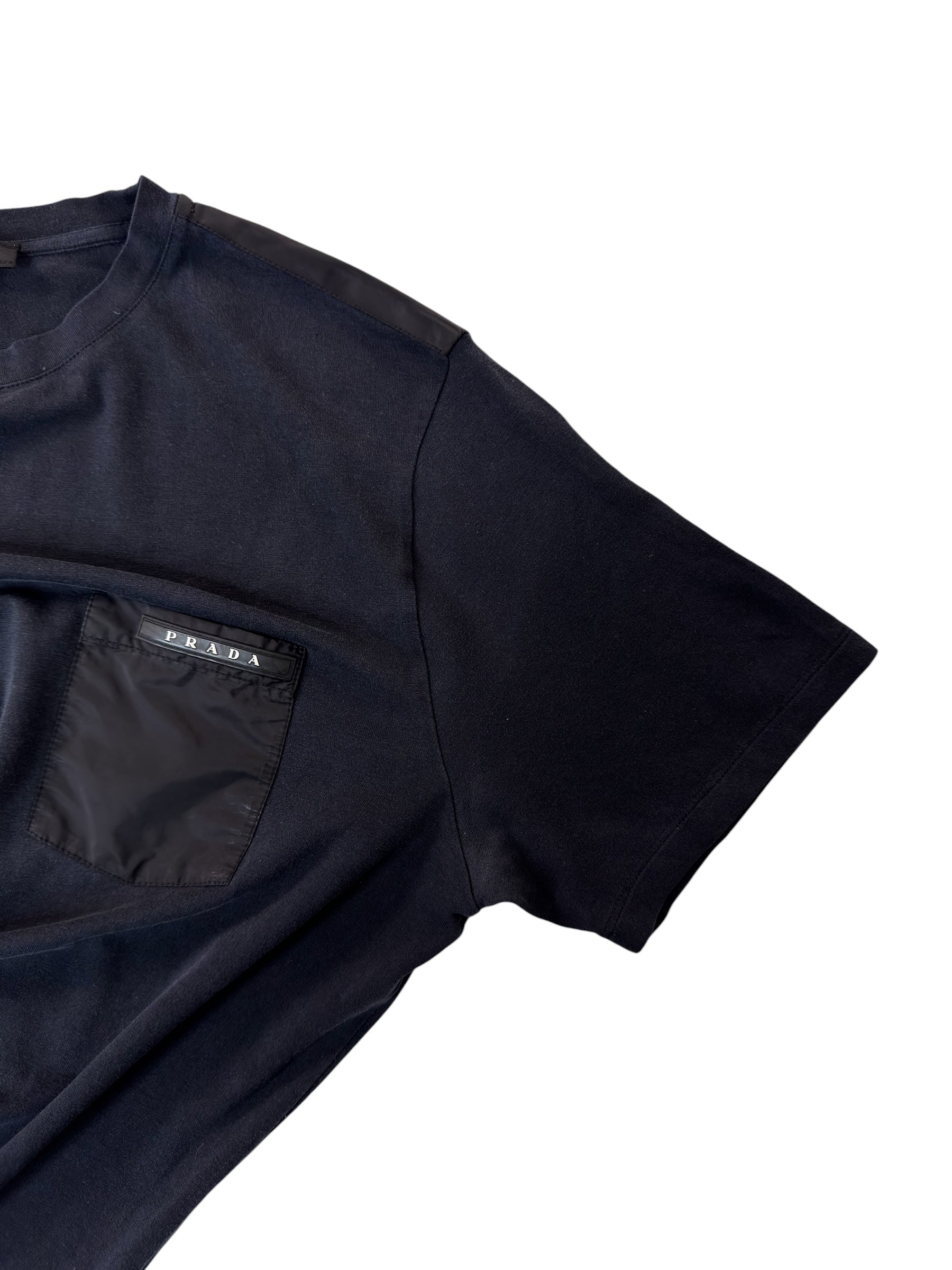 Prada Nylon Pocket Tee (L)
