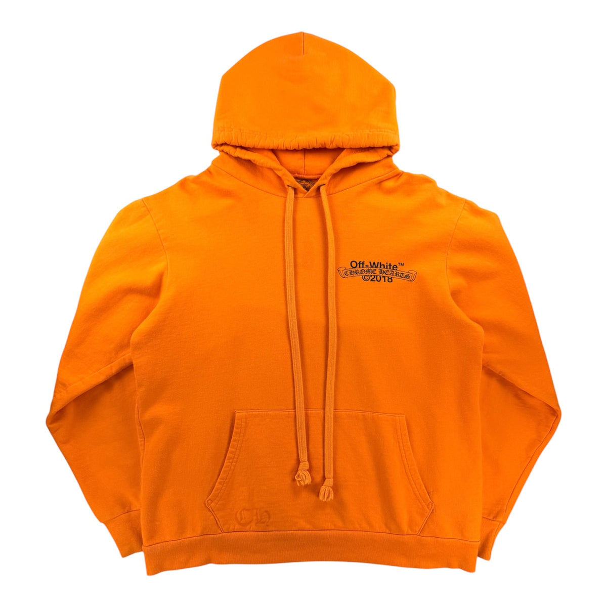 Chrome Hearts Off White Scroll Hoodie