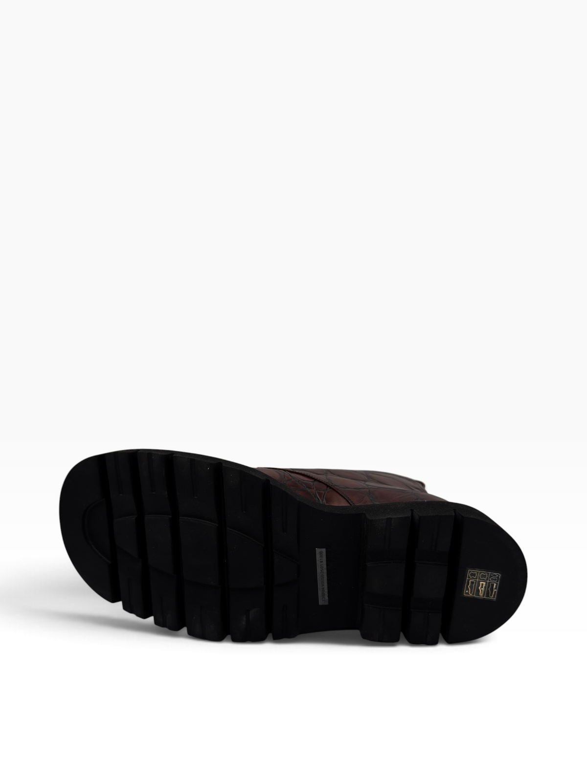 Bottega Veneta Croc Ankle Boots