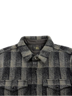 RRL Wool-Cashmere Checked Overshirt