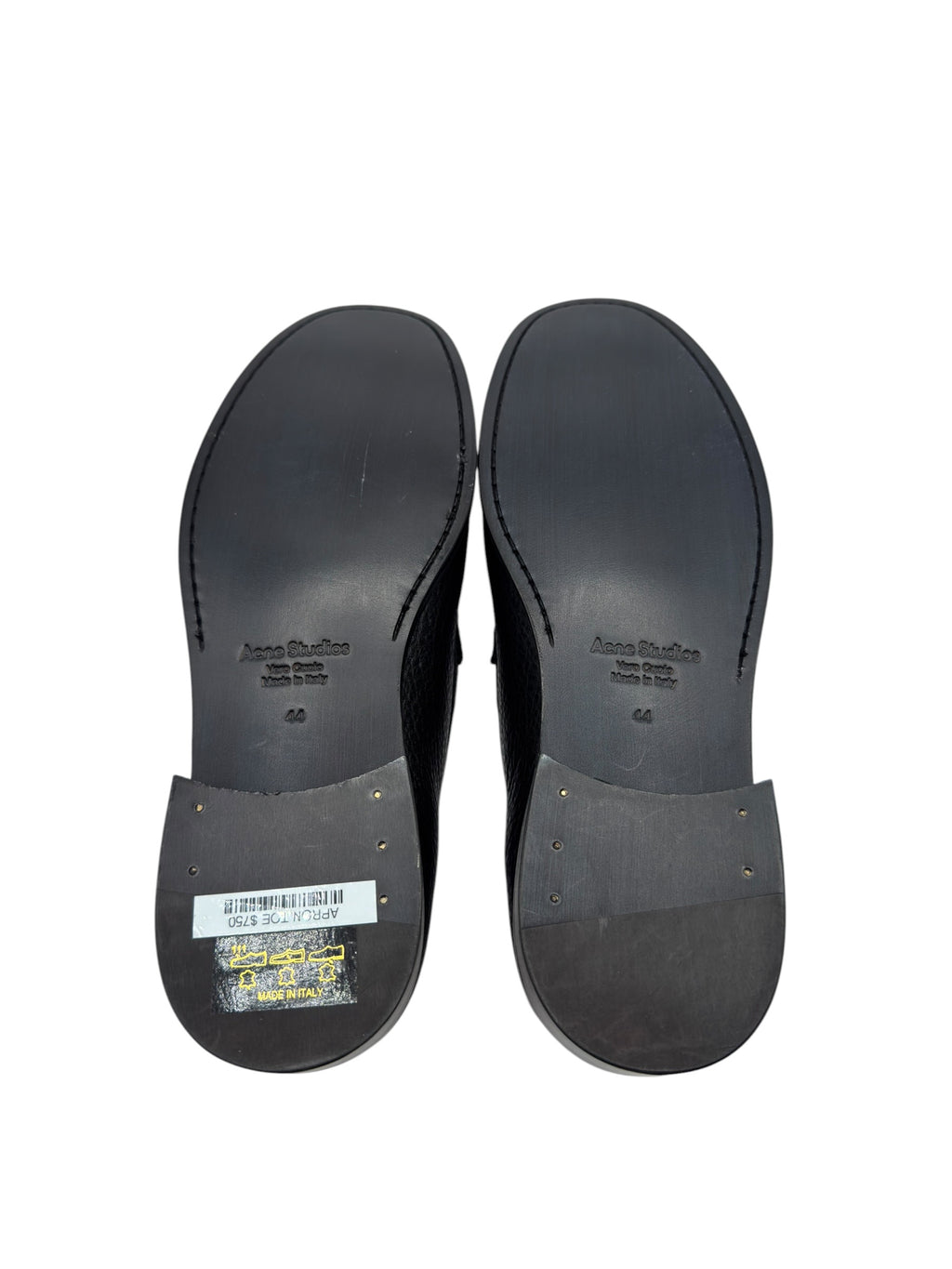 Acne Studios Grainy Leather Initial Loafer (44)