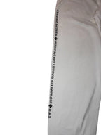 Chrome Hearts Y2K White Cross Sweats (XL)