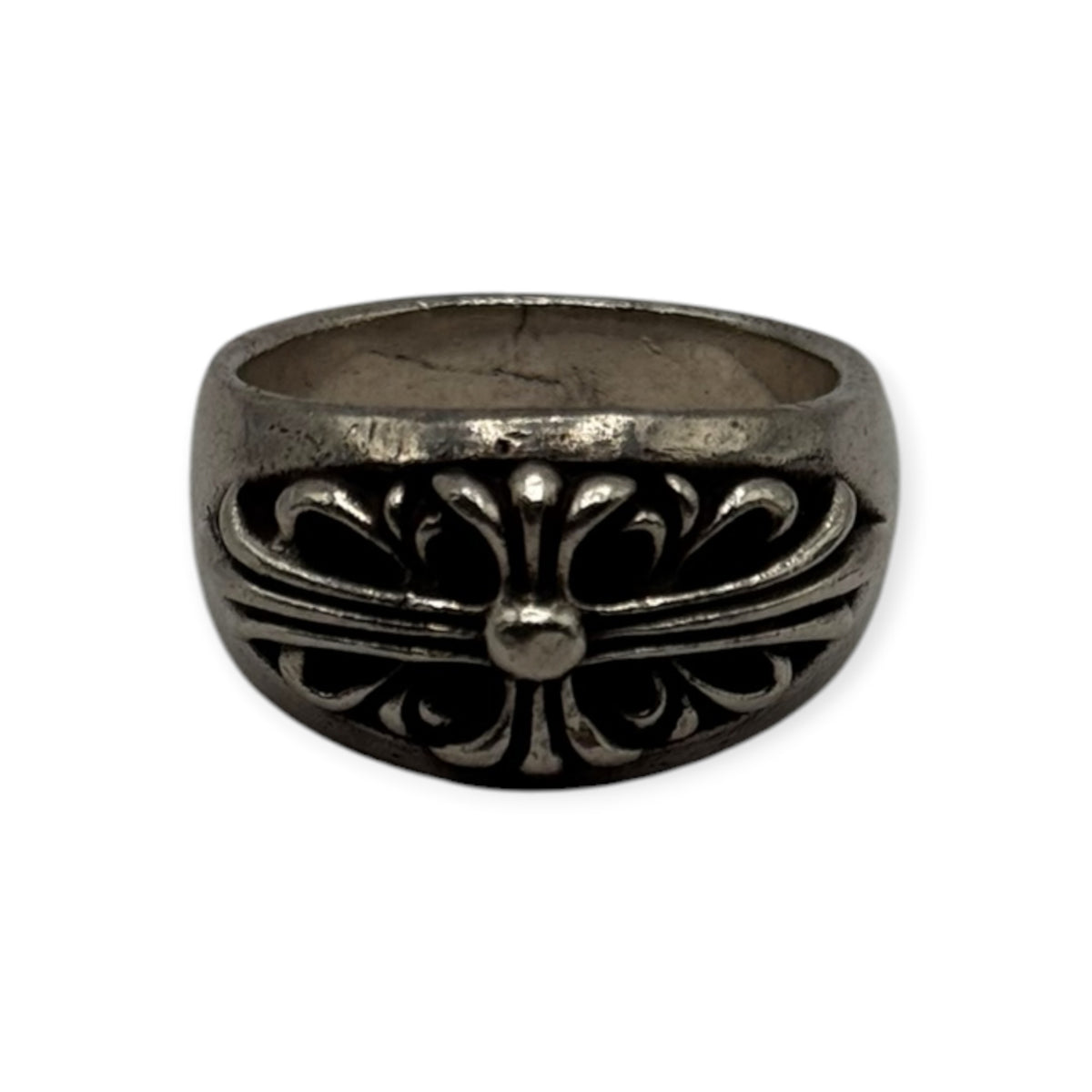 Chrome Hearts Floral Cross Ring