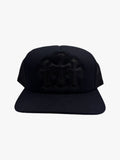 Chrome Hearts Black Cross Patch Hat