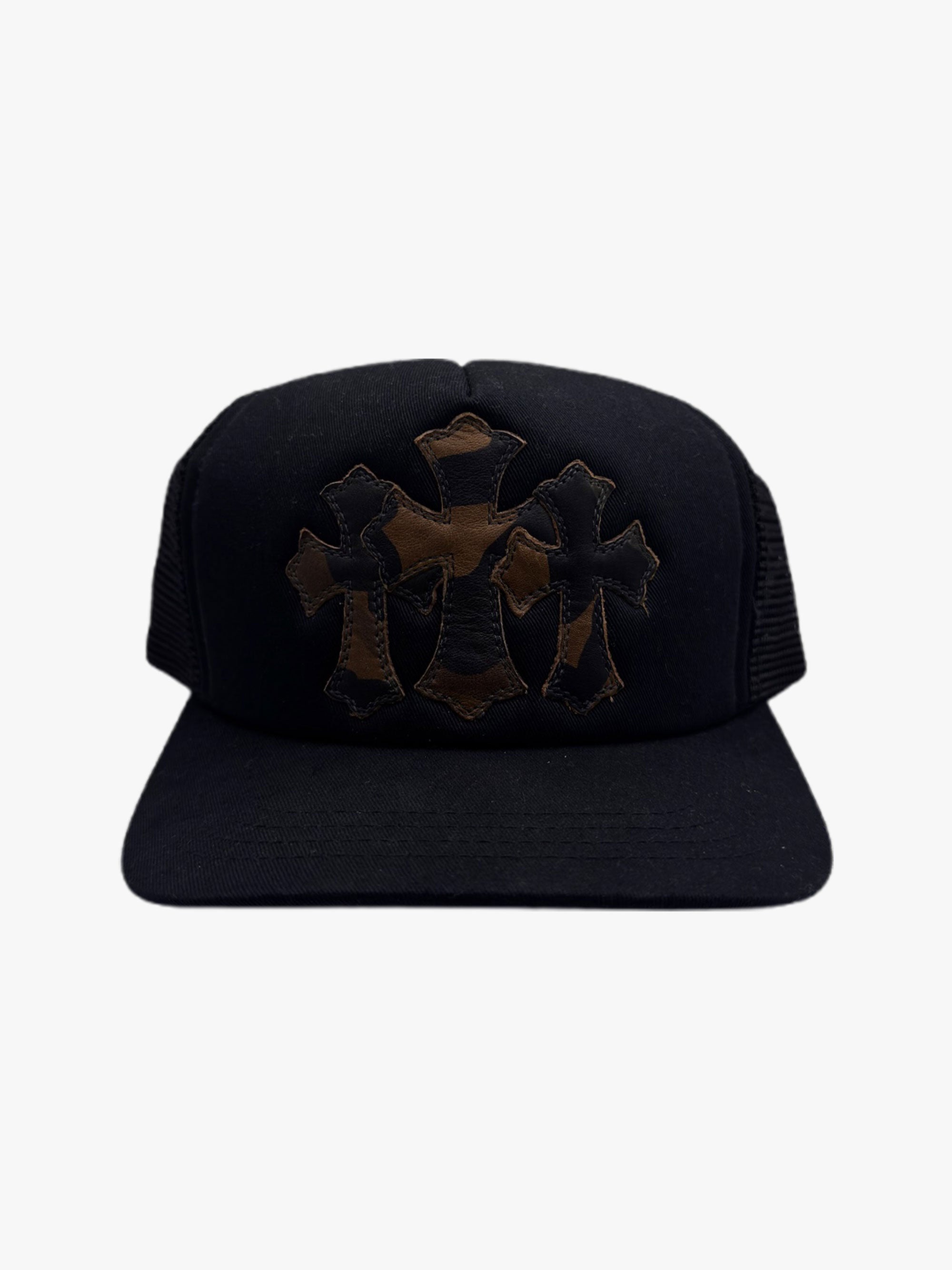Chrome Hearts Camo Triple Cross Hat
