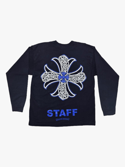 90's Chrome Hearts Staff Long Sleeve