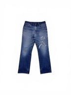 Vintage 90s Lee Distressed Jeans (36)