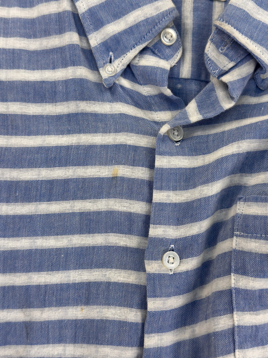 Naked & Famous Handwoven Striped Shirt
