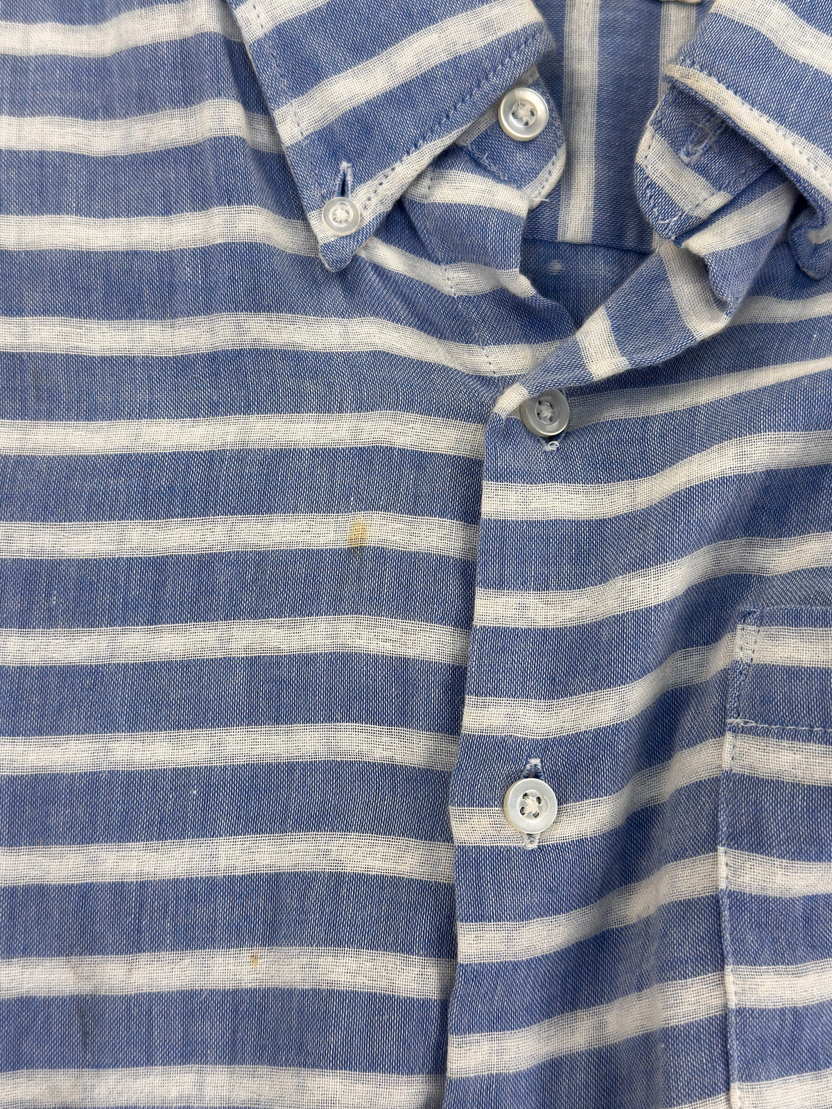 Naked & Famous Handwoven Striped Shirt
