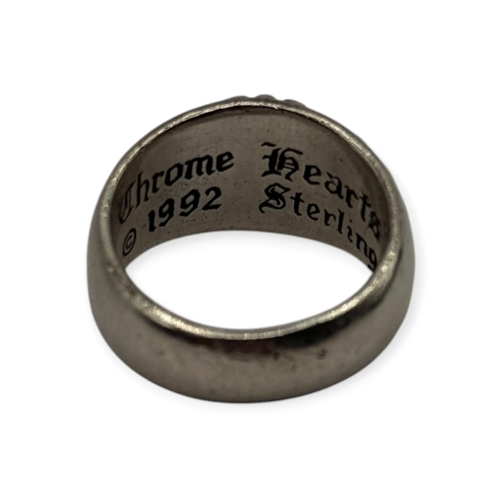 Chrome Hearts Floral Cross Ring