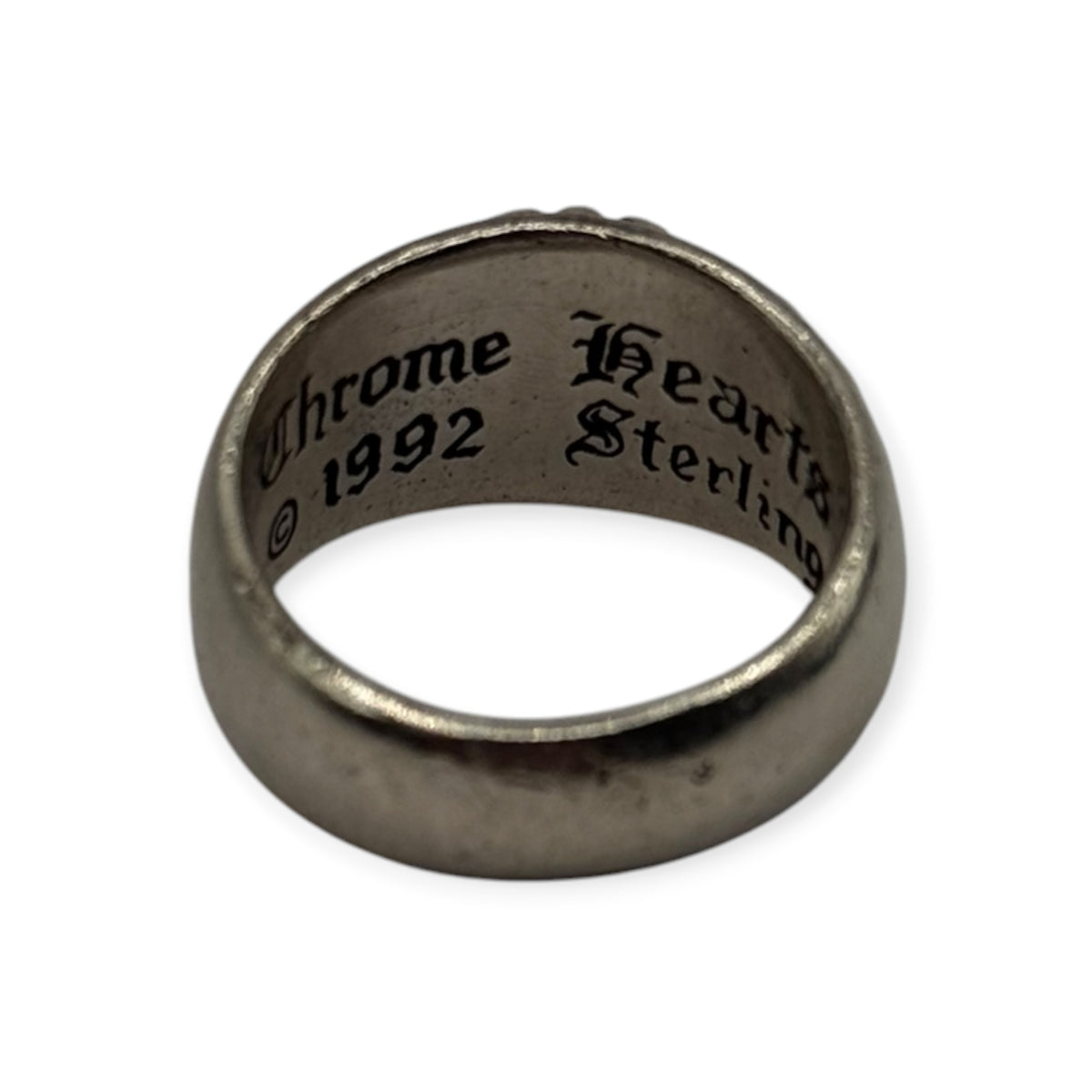 Chrome Hearts Floral Cross Ring