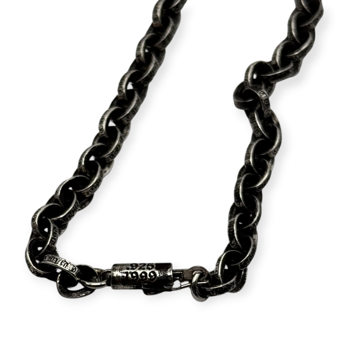 Chrome Hearts 30in Paper Chain Necklace