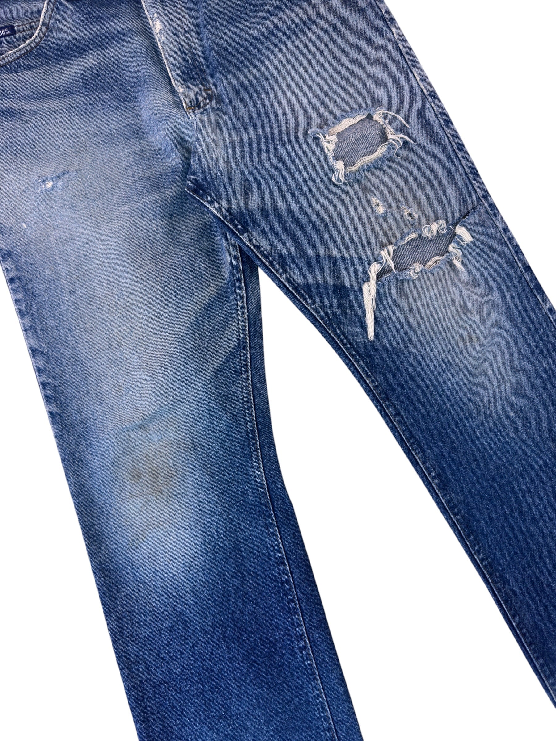 Vintage 90s Lee Distressed Jeans (36)