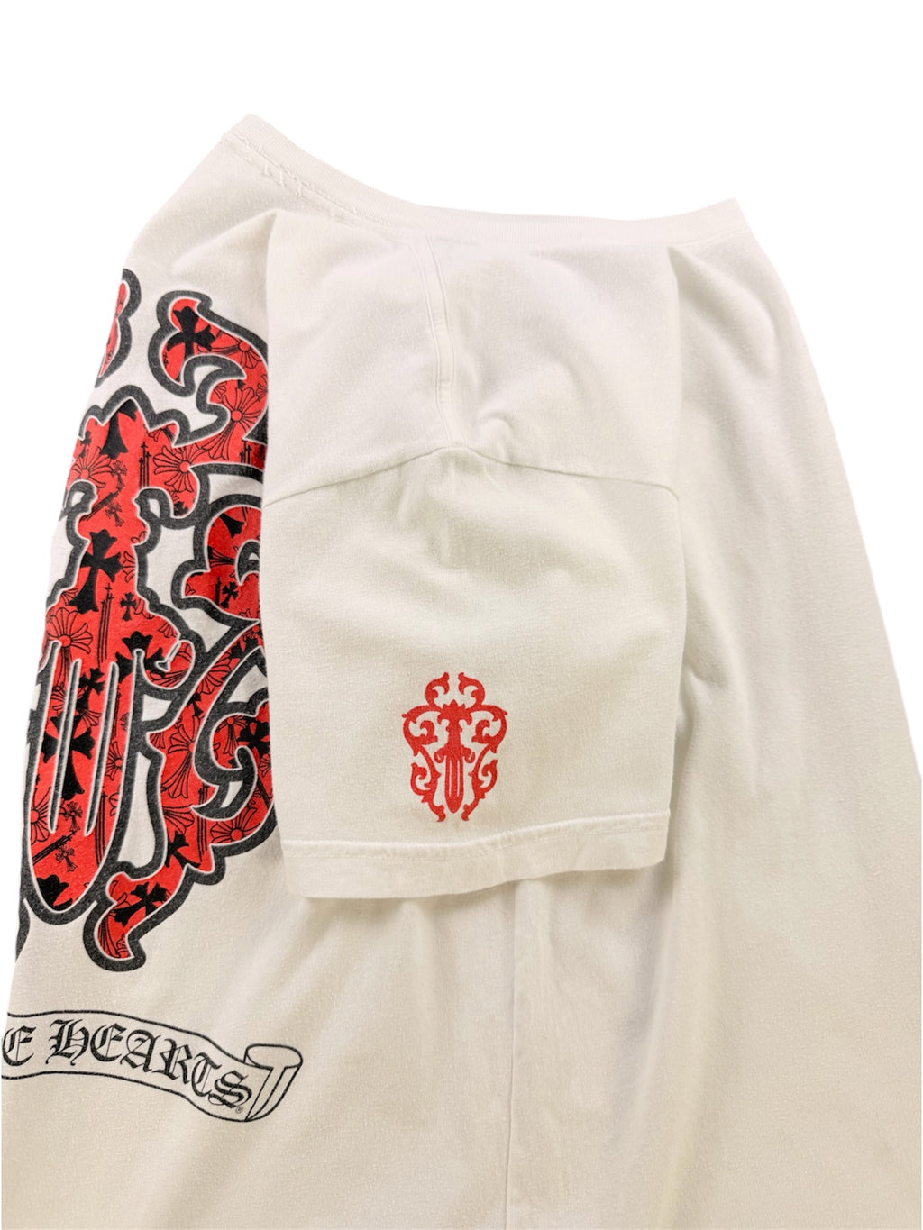 Chrome Hearts Red Vine Dagger Tee