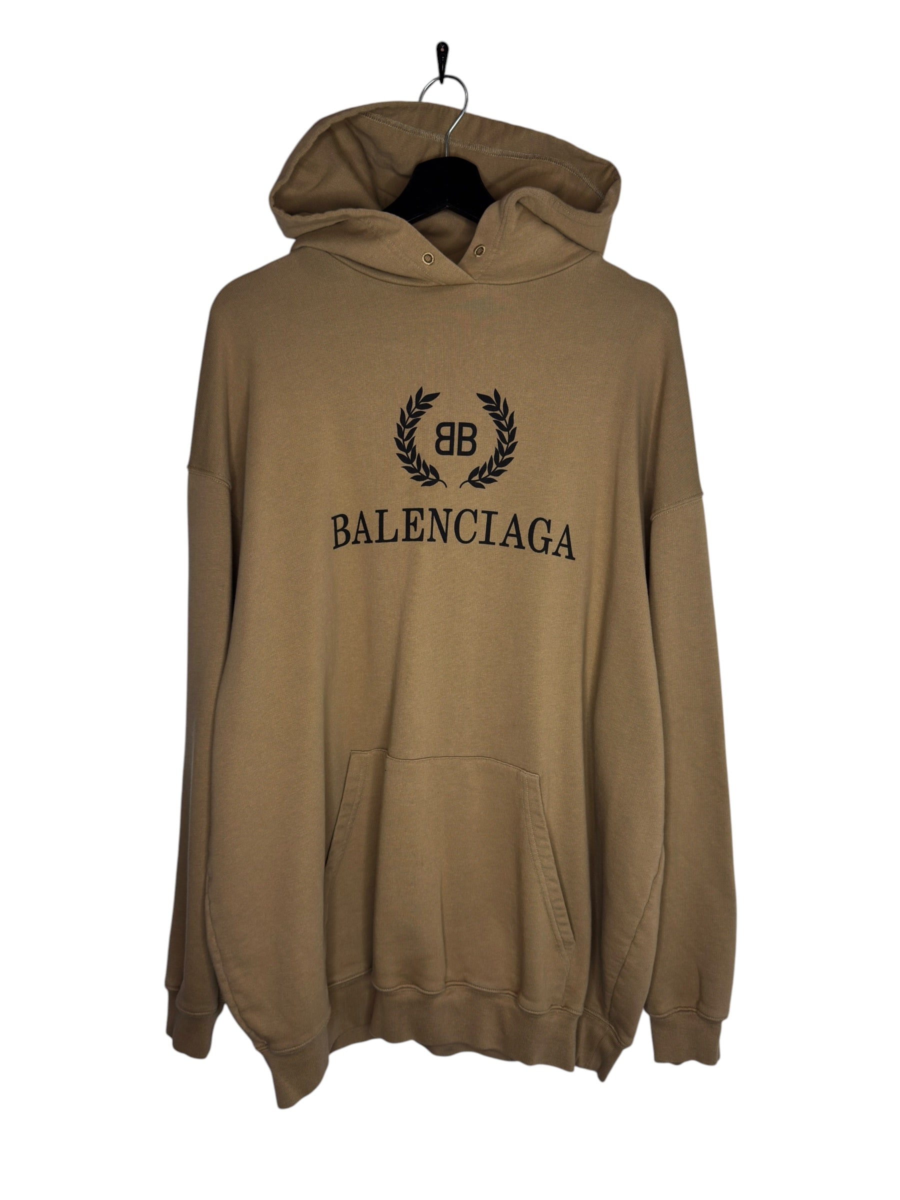 Balenciaga Wreath Beige Hoodie (L)