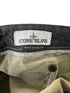Stone Island Olive Cargo Pants (36)