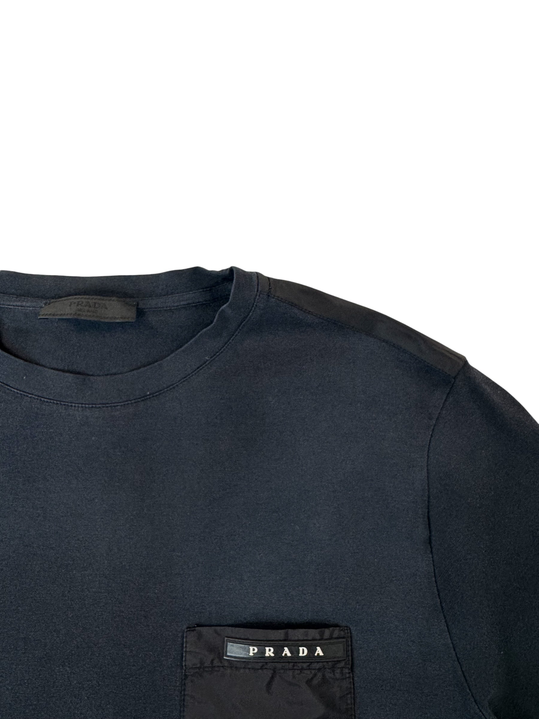 Prada Nylon Pocket Tee (L)