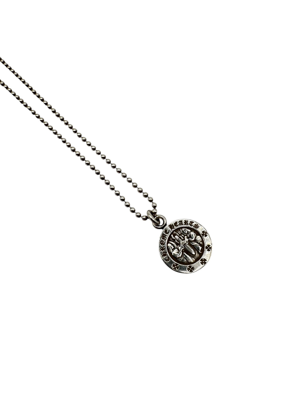 Chrome Hearts Angel Medallion Necklace