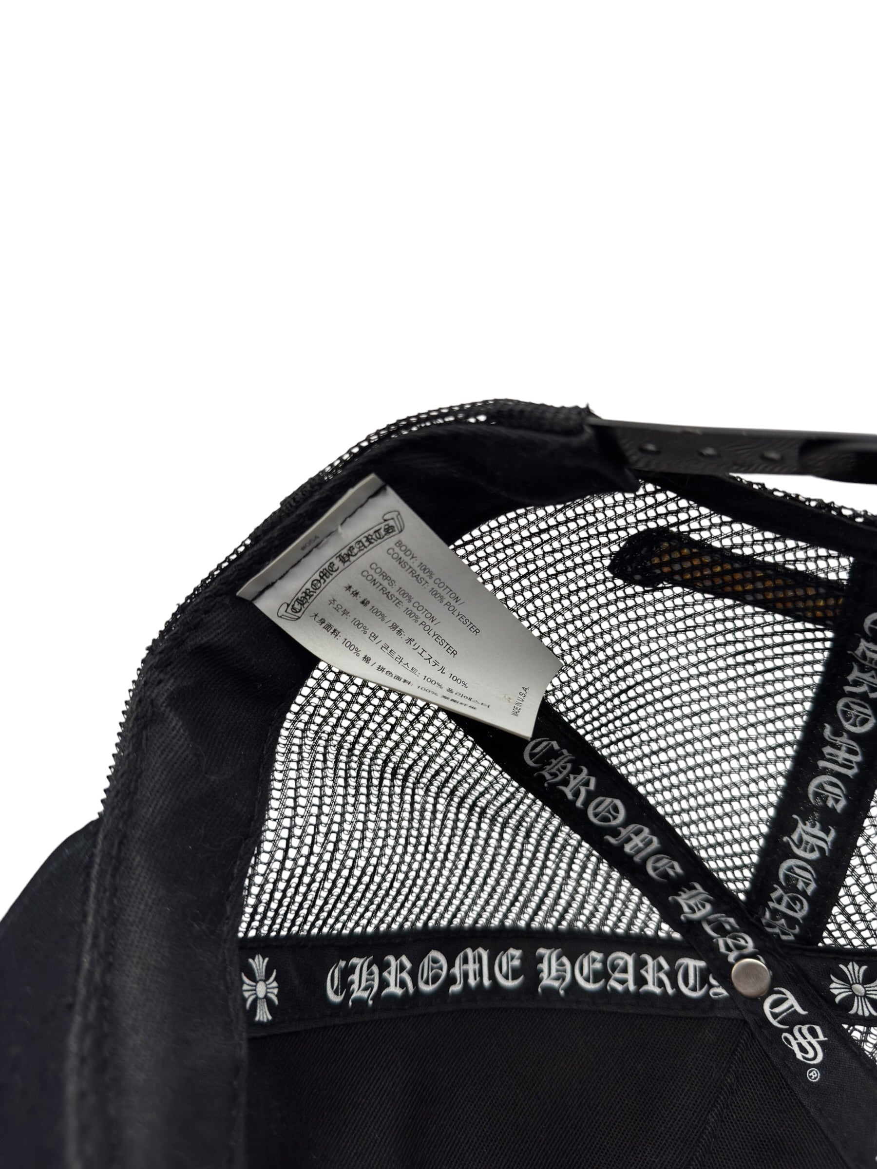 Chrome Hearts Plus Cross Seal Trucker