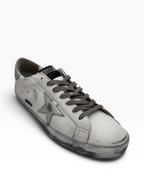 Golden Goose Super Star White Silver