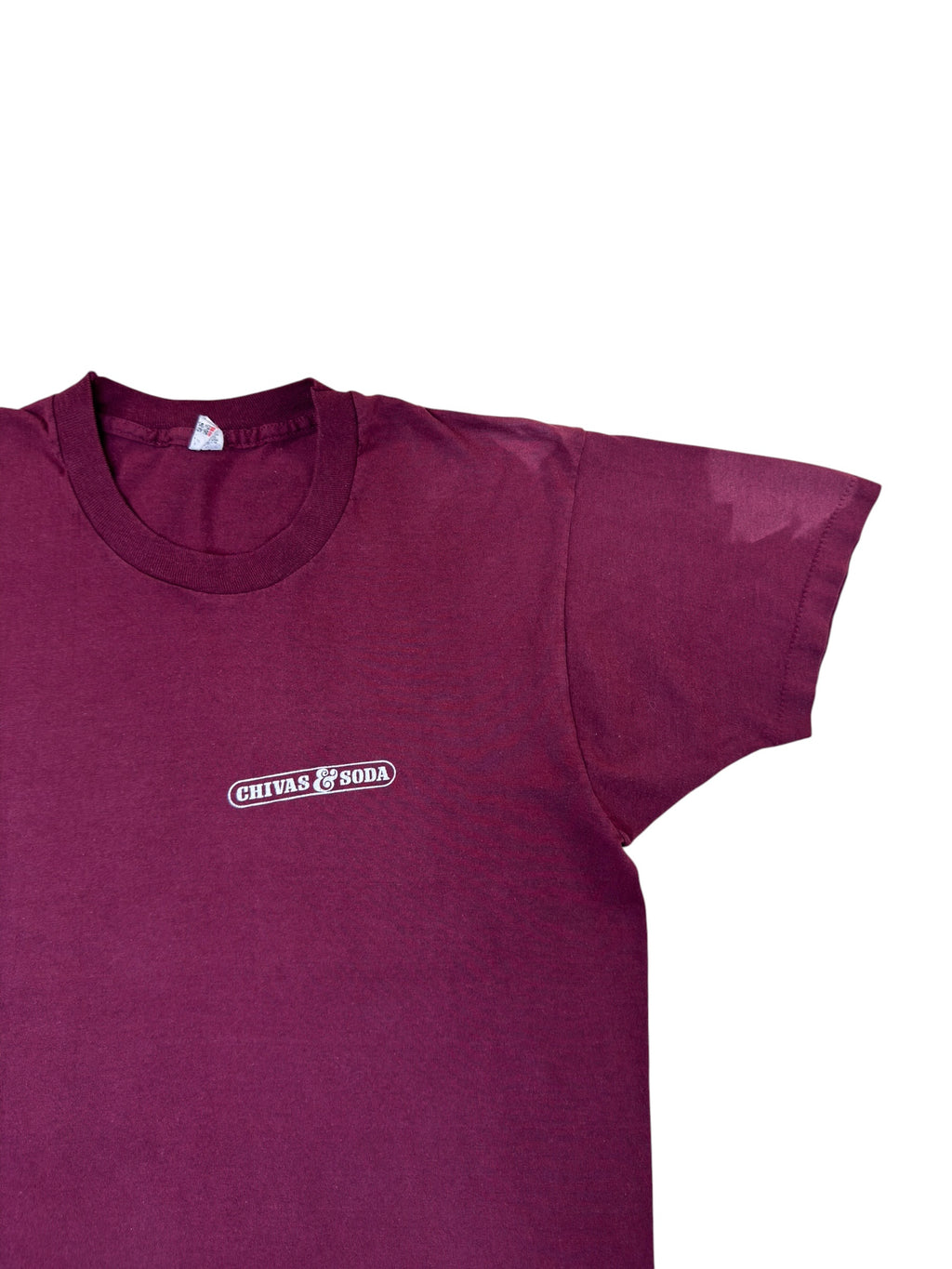 Vintage 80s Chivas & Soda Tee (L)