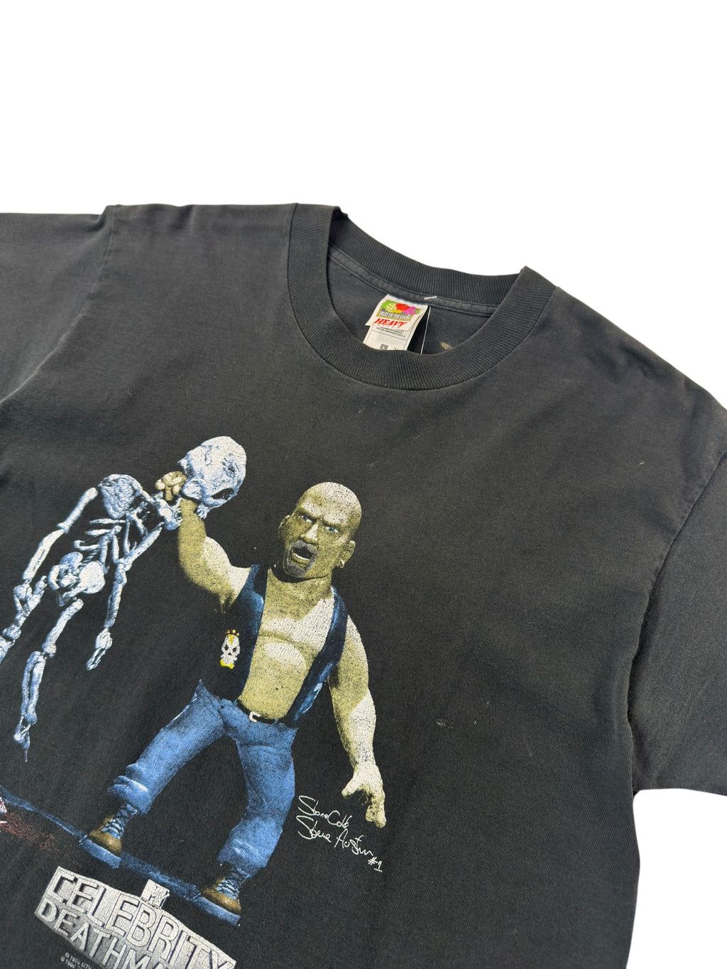 Vintage 90’s Stone Cold Celebrity Deathmatch Tee (L)