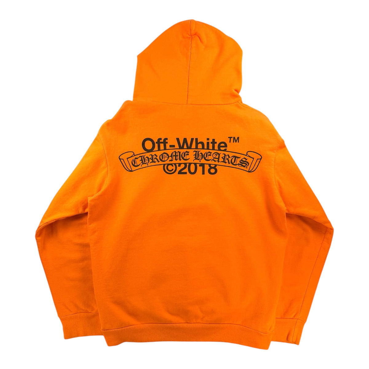 Chrome Hearts Off White Scroll Hoodie