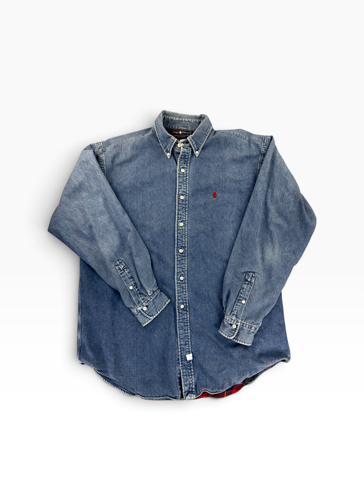90s Polo Flannel Lined Shirt