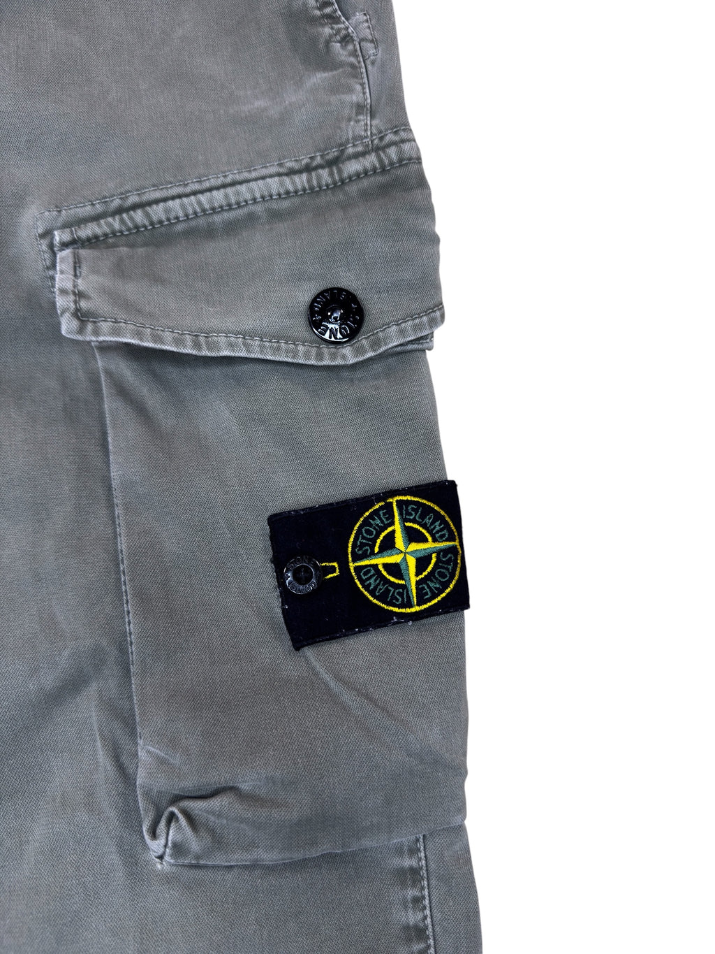 Stone Island Olive Cargo Pants (36)