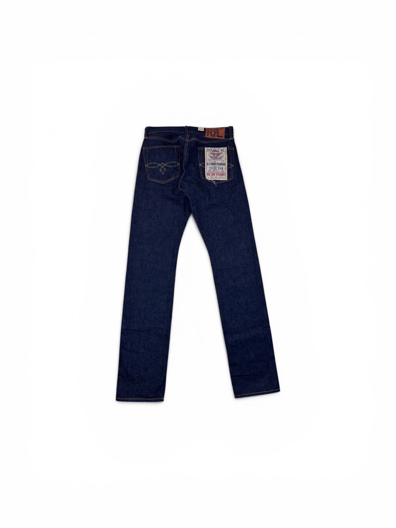 RRL Blue Indigo SLVDG Denim (30)