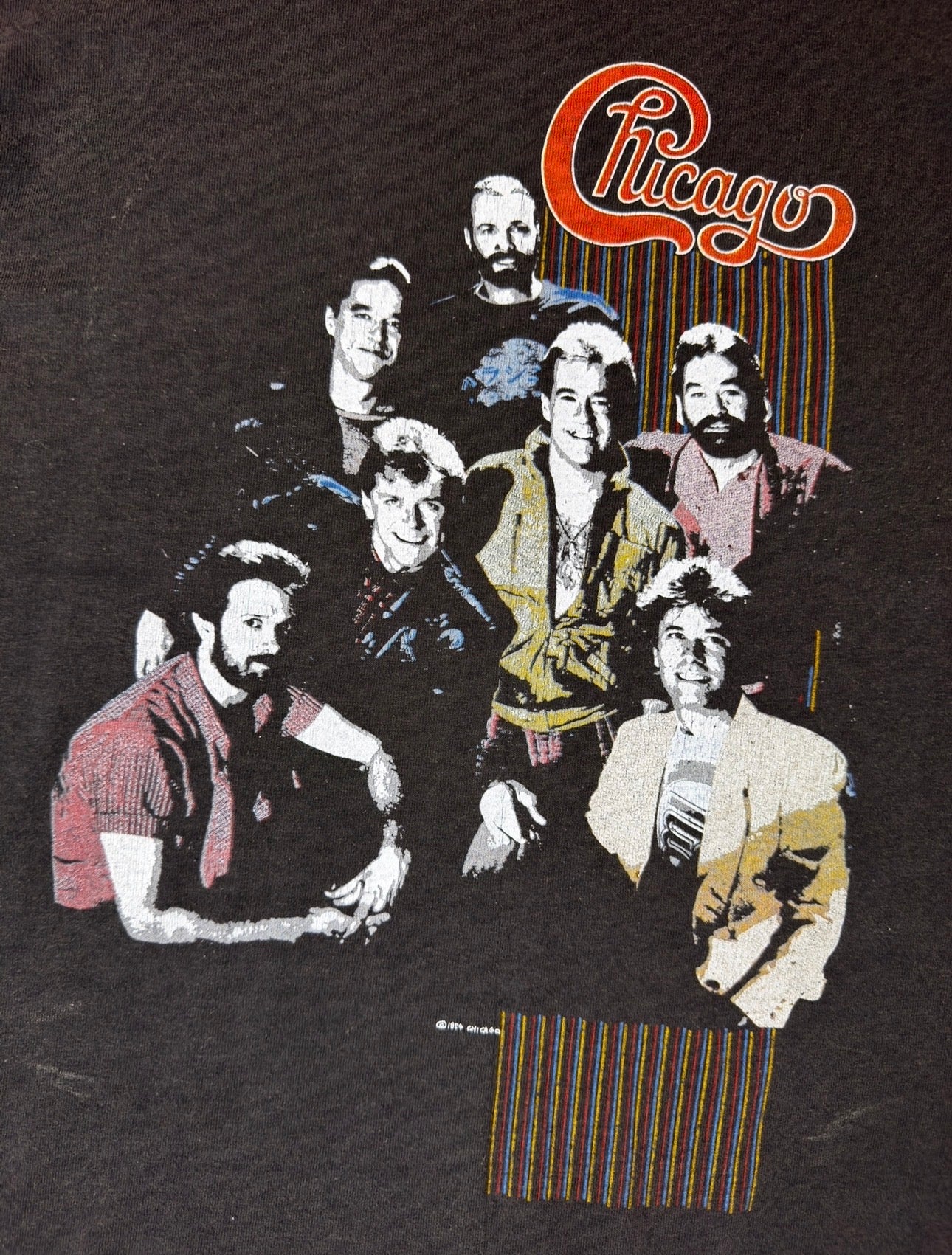 Vintage 80s Chicago Tour Tee (M)