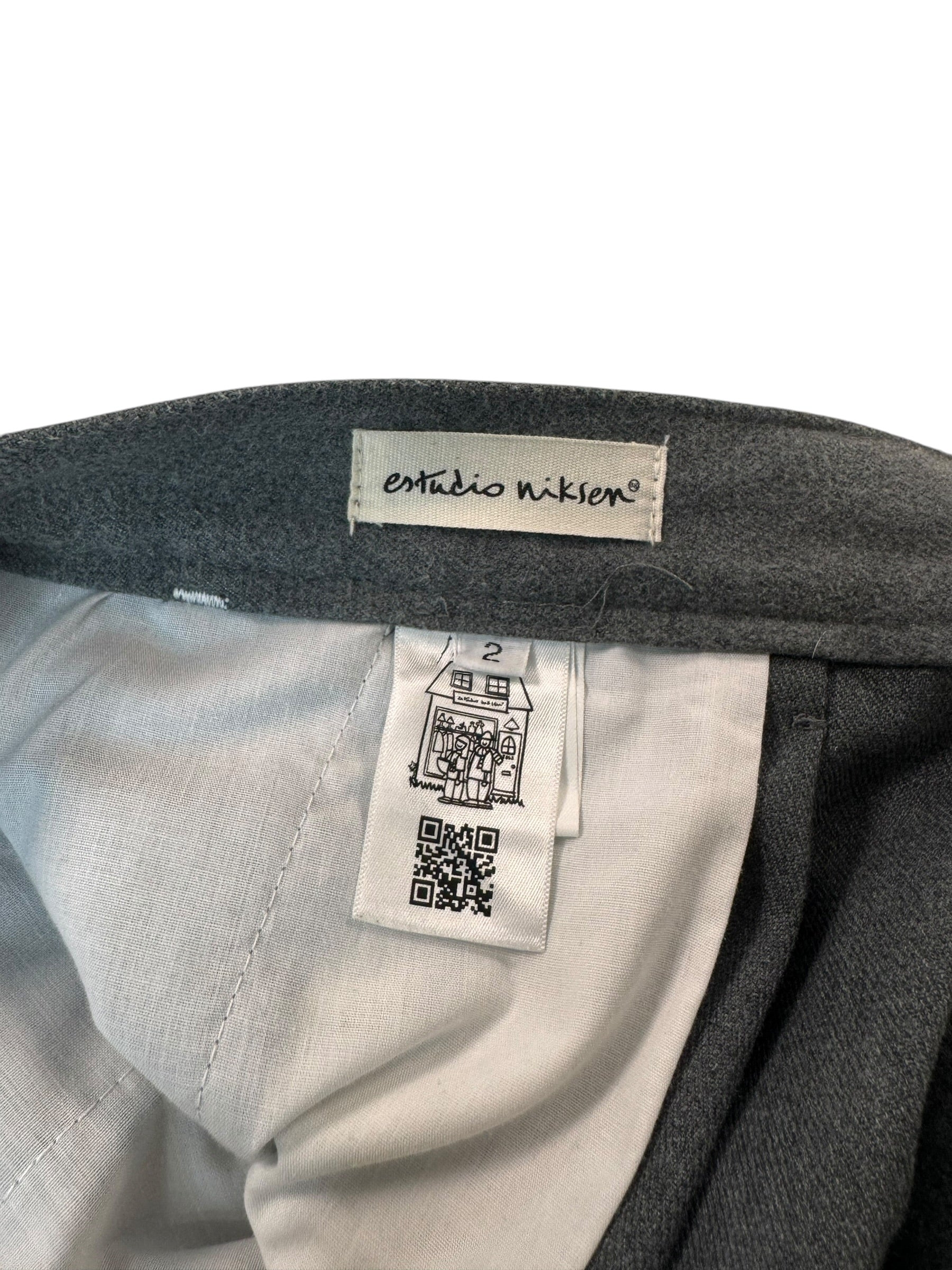 Estudio Nikson Pintuck Maxi Trousers (2)