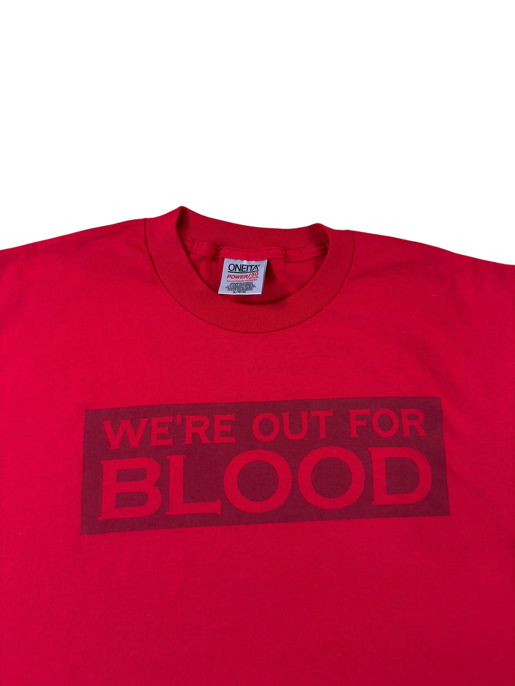 Vintage 90s Out For Blood Tee (XL)