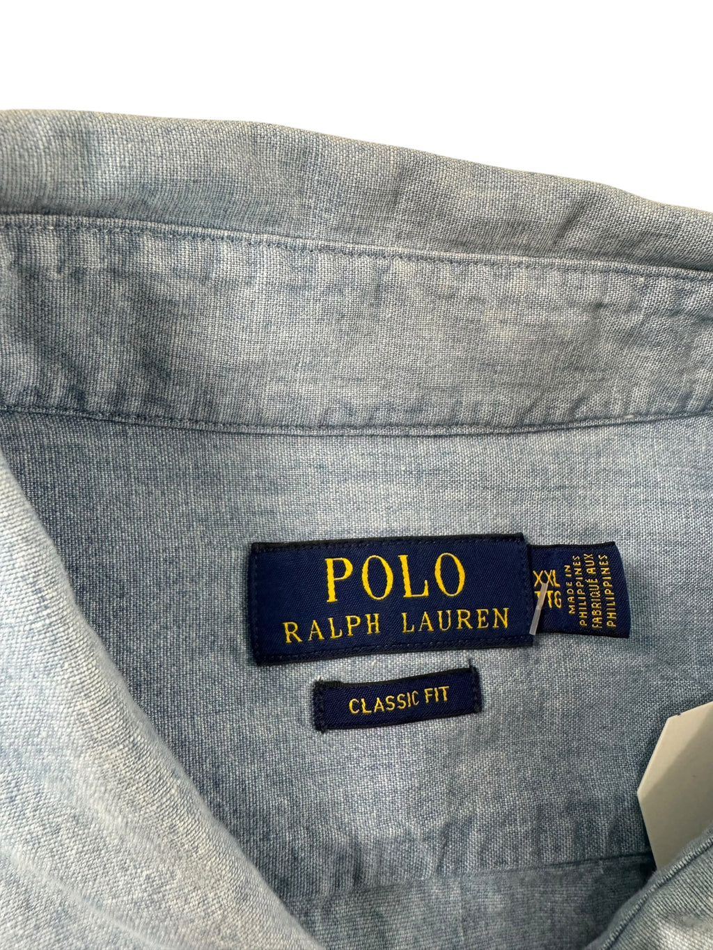 Polo Chambray Shirt (XXL)
