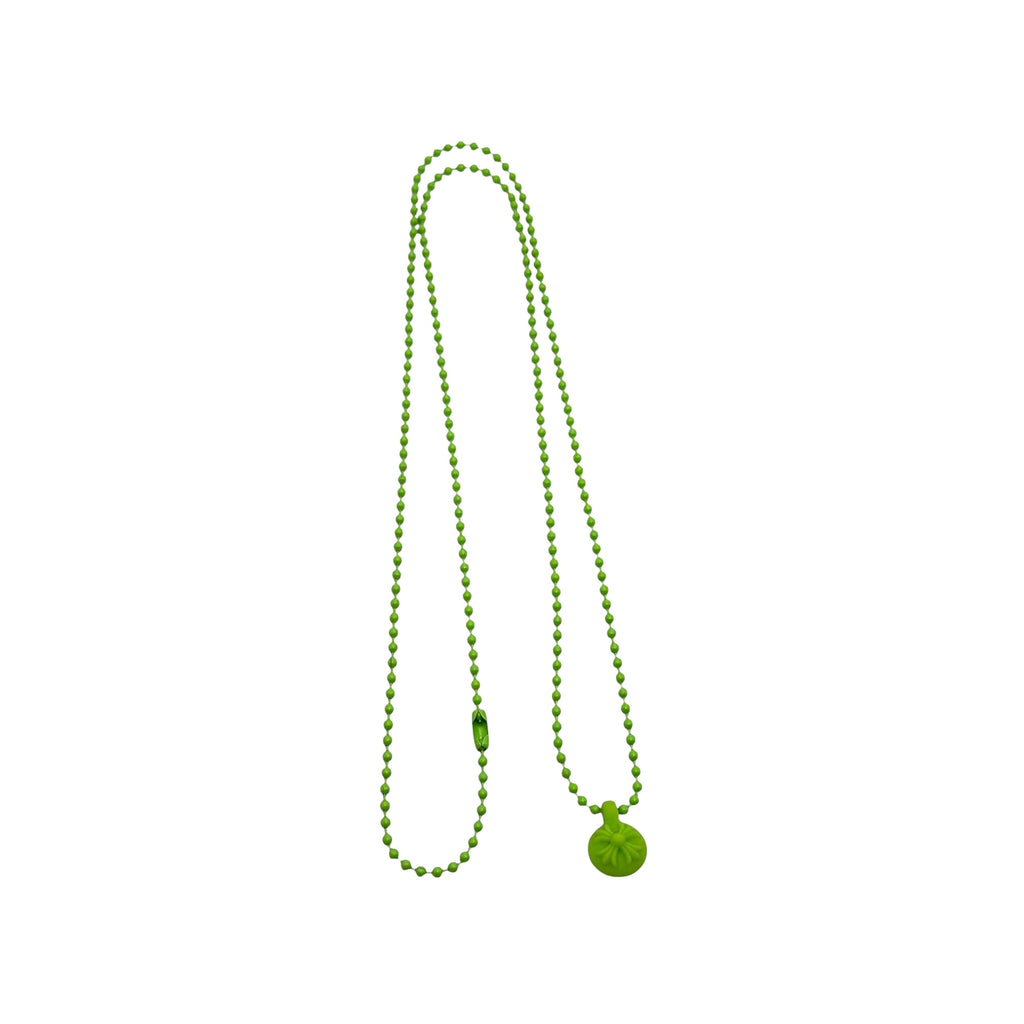 Chrome Hearts Green Crossball Necklace