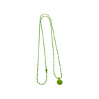 Chrome Hearts Green Crossball Necklace