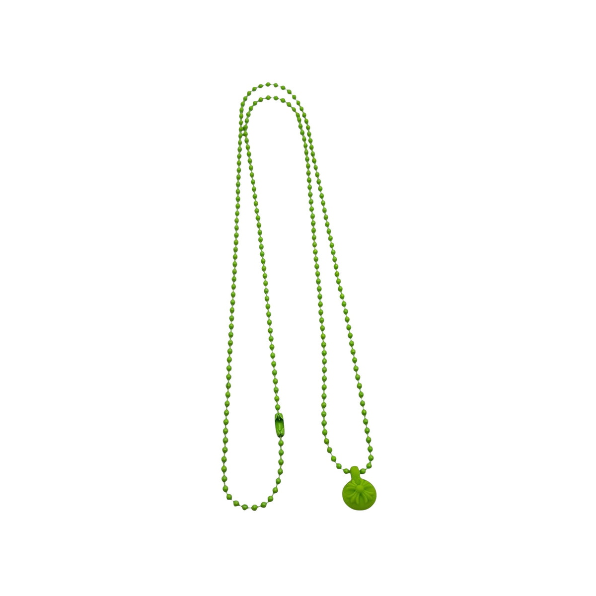 Chrome Hearts Green Crossball Necklace