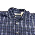 Our Legacy Blue Plaid Borrowed Shirt