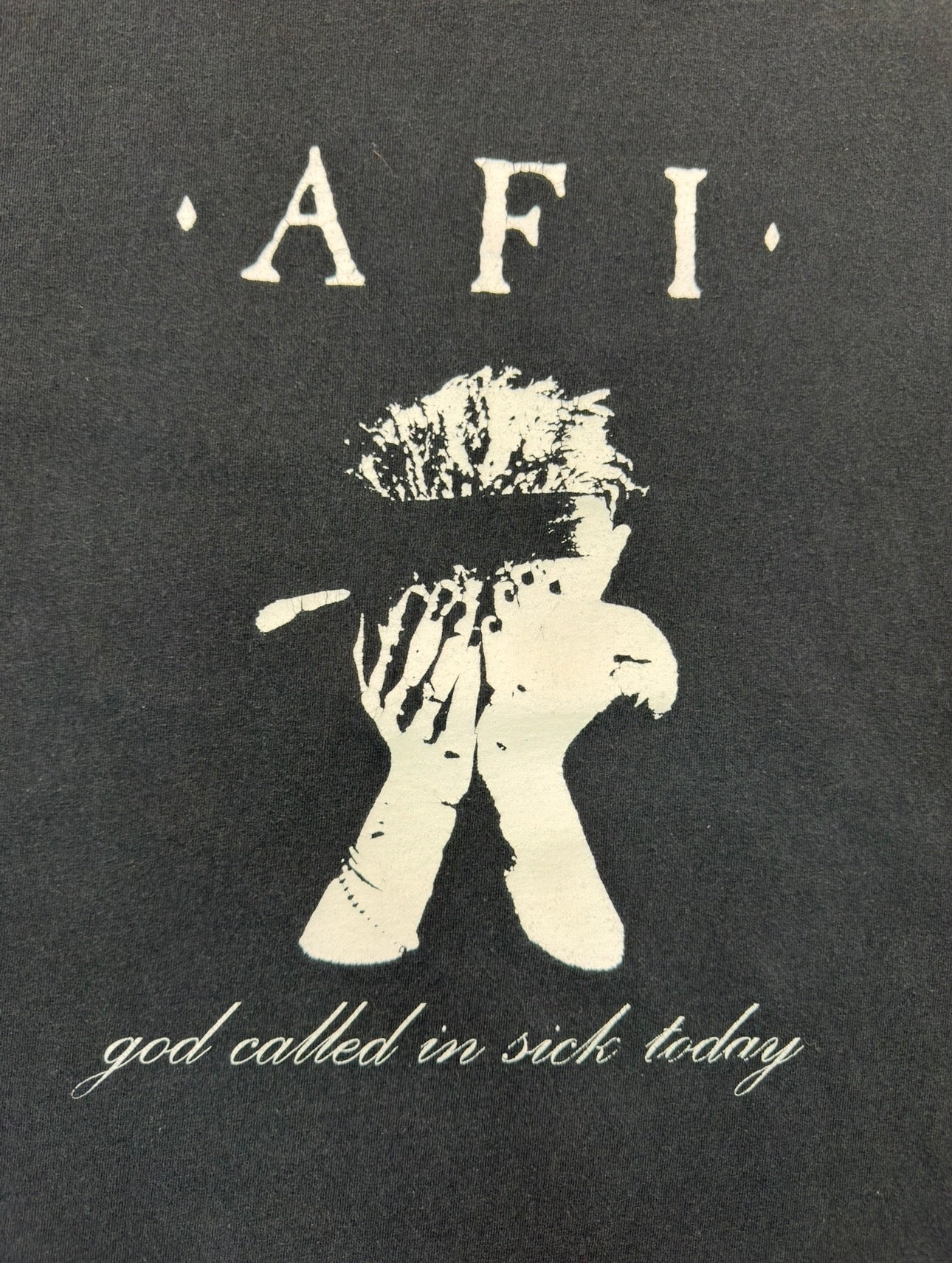 Vintage AFI God Called Sick Tee (L)
