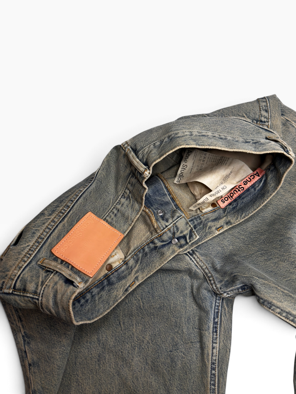 Acne Studios 2021M Dirty Washed Jeans