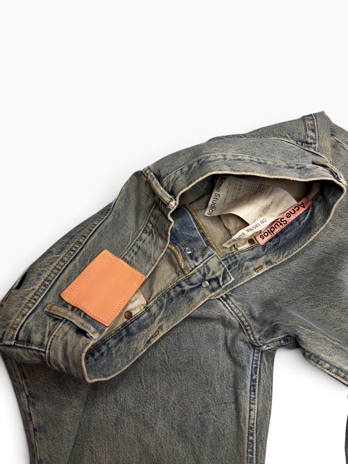 Acne Studios 2021M Dirty Washed Jeans