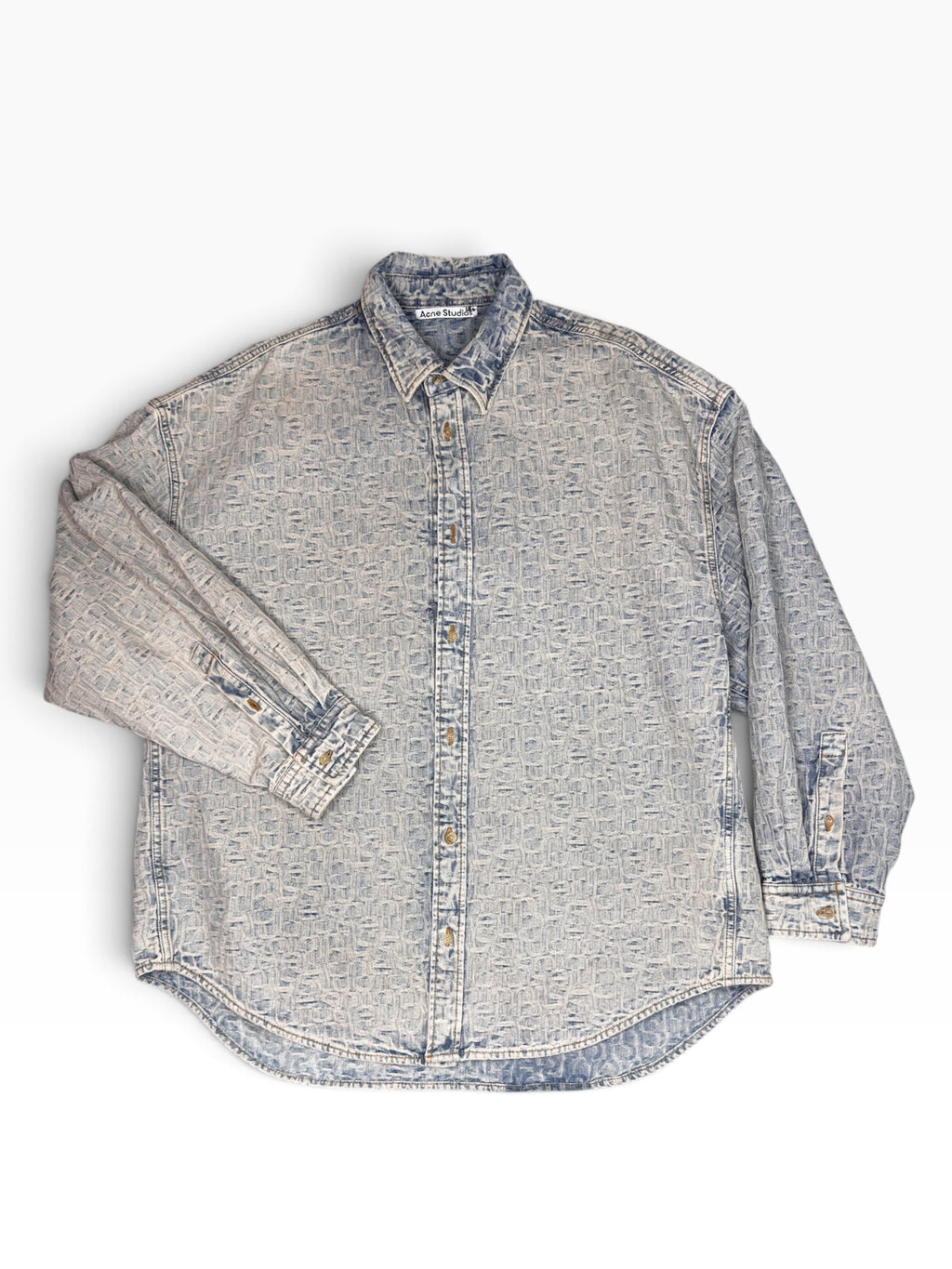 Acne Studios Oversized Jacquard Shirt