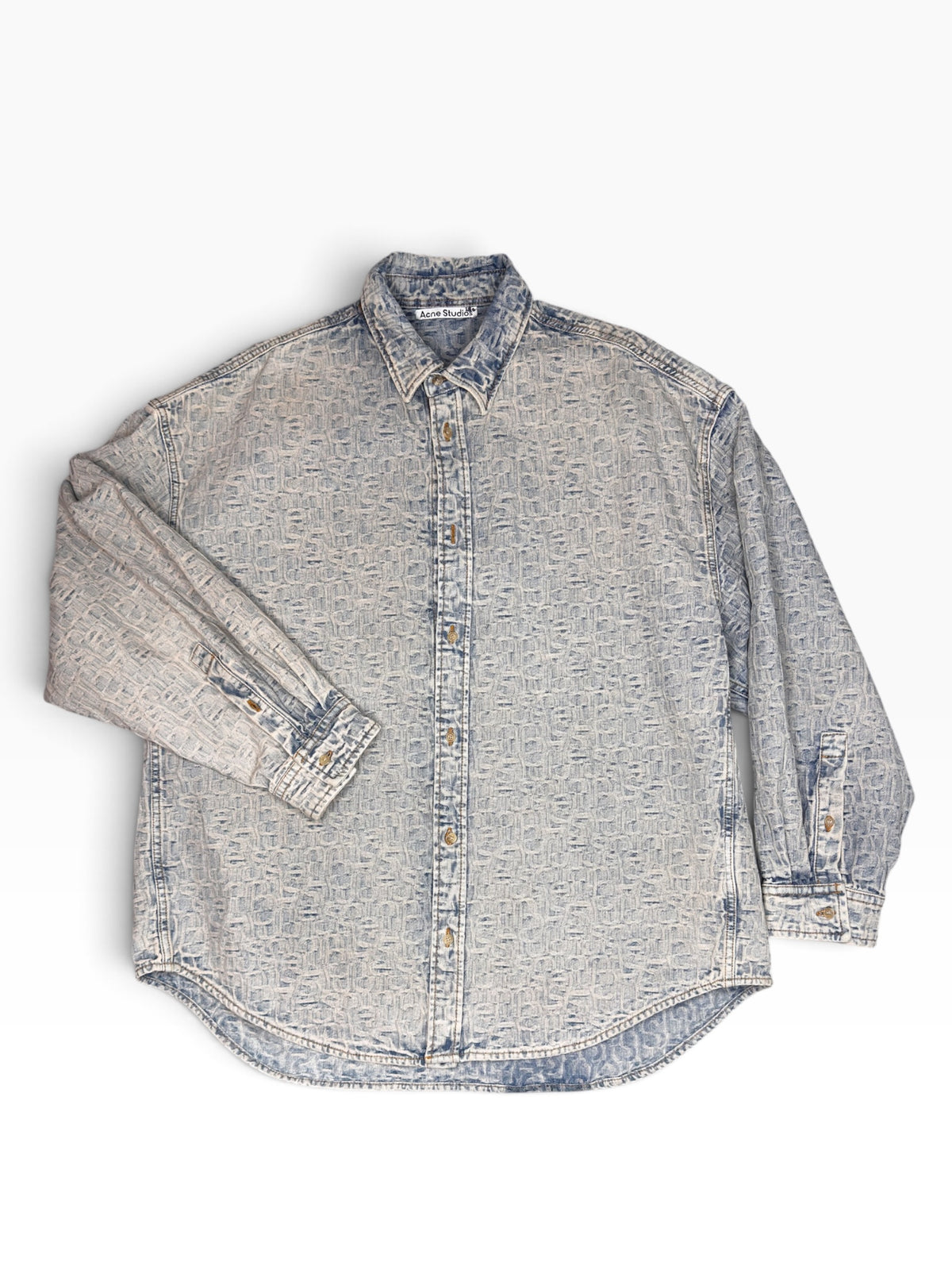 Acne Studios Oversized Jacquard Shirt
