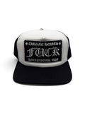 Chrome Hearts Blk/Wht Fuck Trucker Hat
