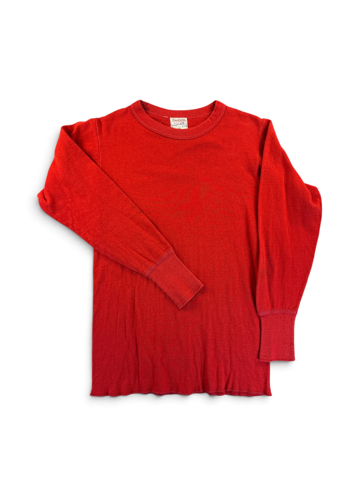 50s Red Duofold L/s