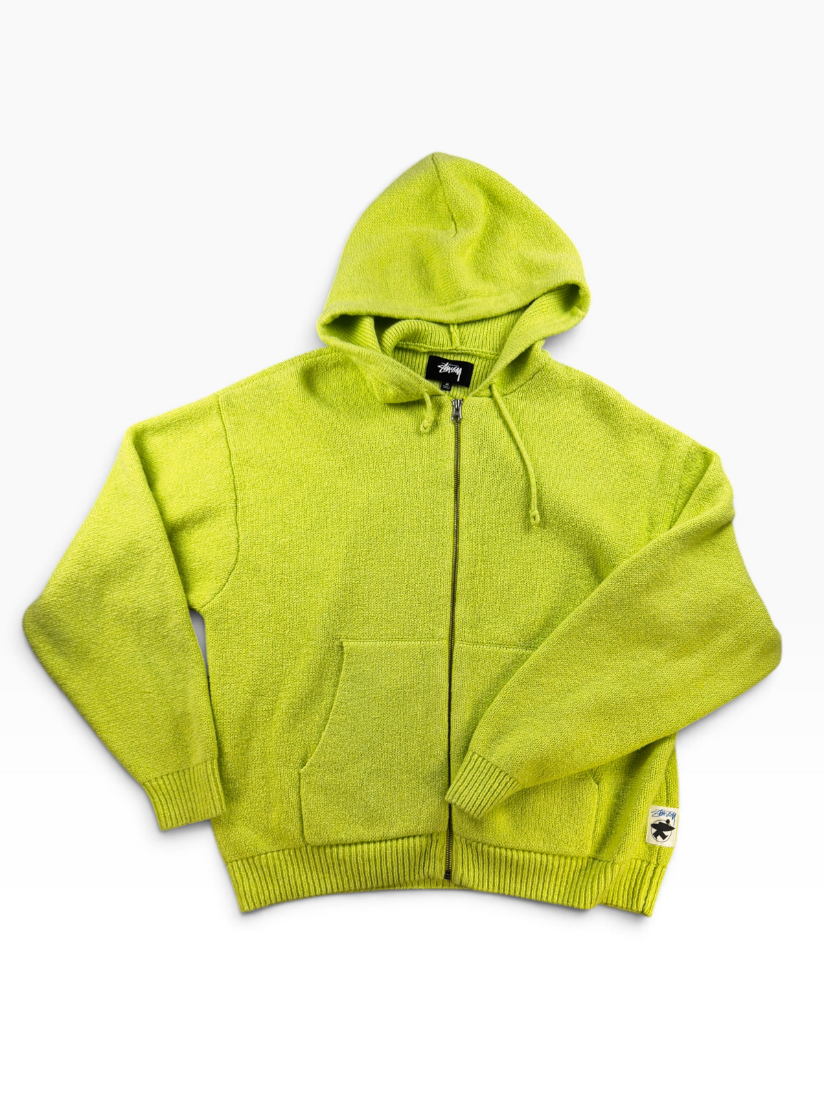 Stussy Knit Zip Up Hoodie