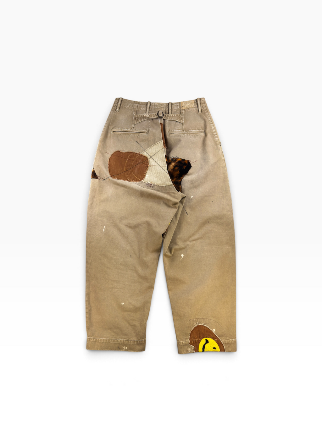 Kapital Khaki High Waist NIME Pants