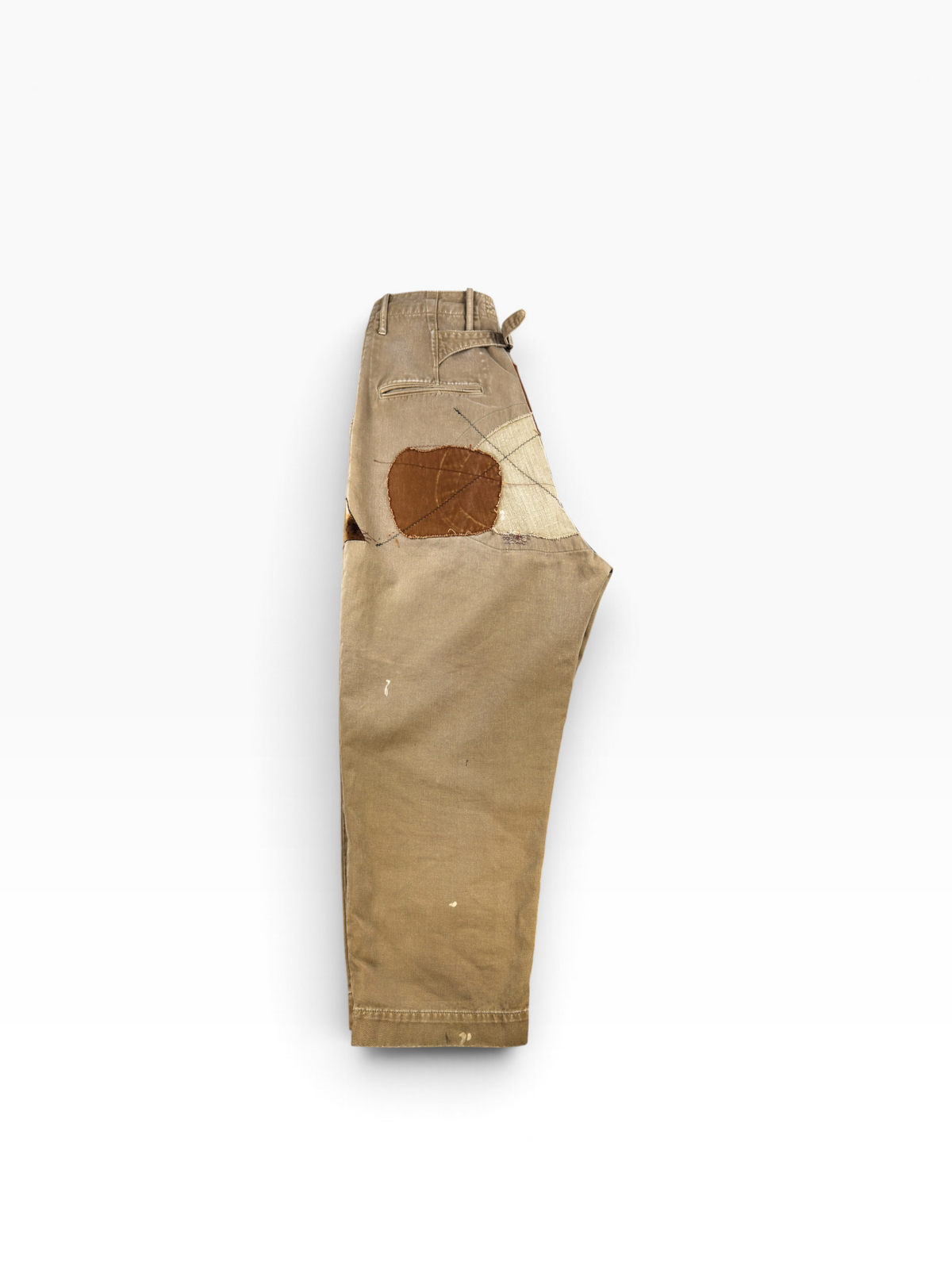 Kapital Khaki High Waist NIME Pants