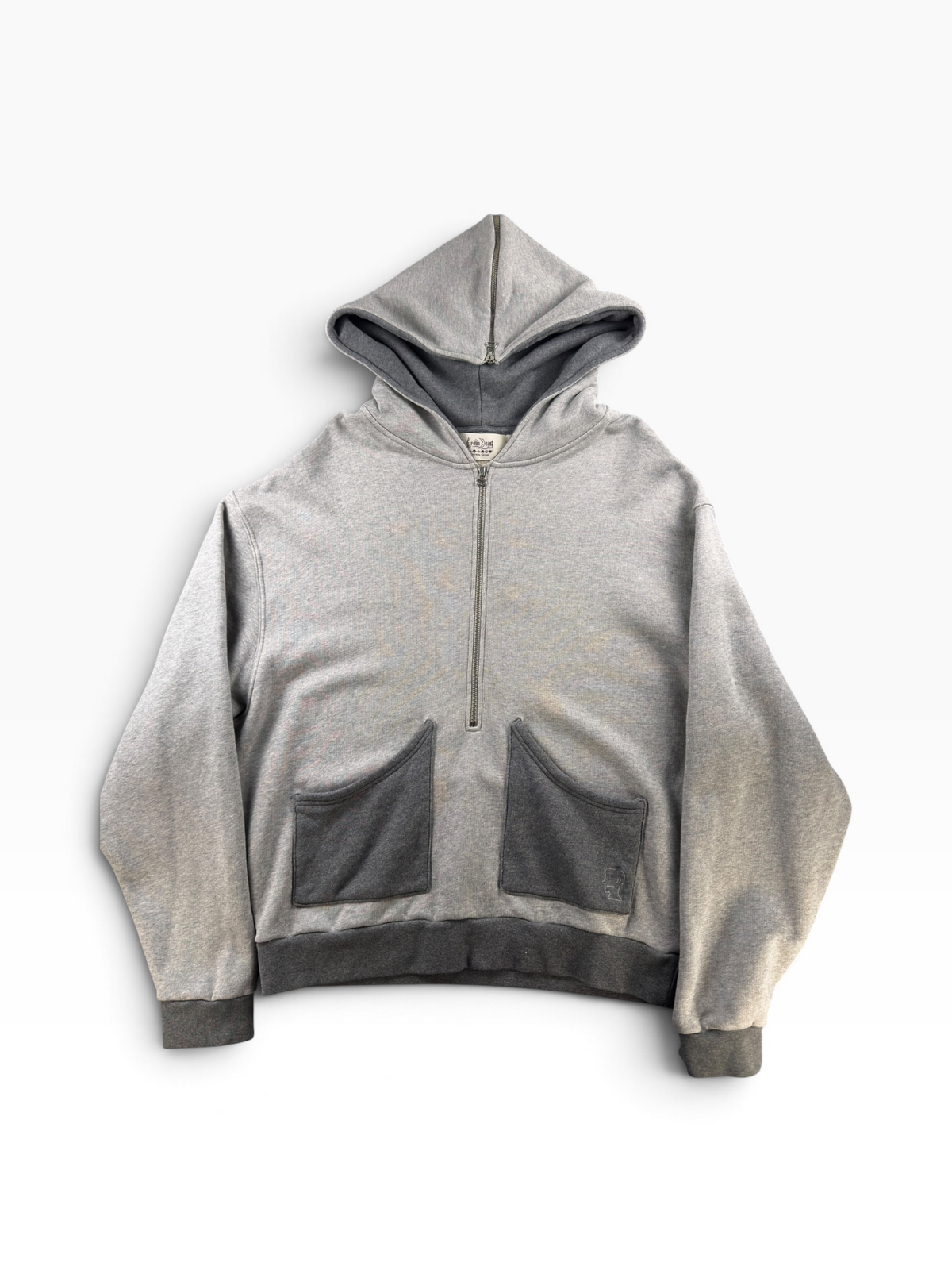 Brain Dead 2 Pocket Half Zip Hoodie