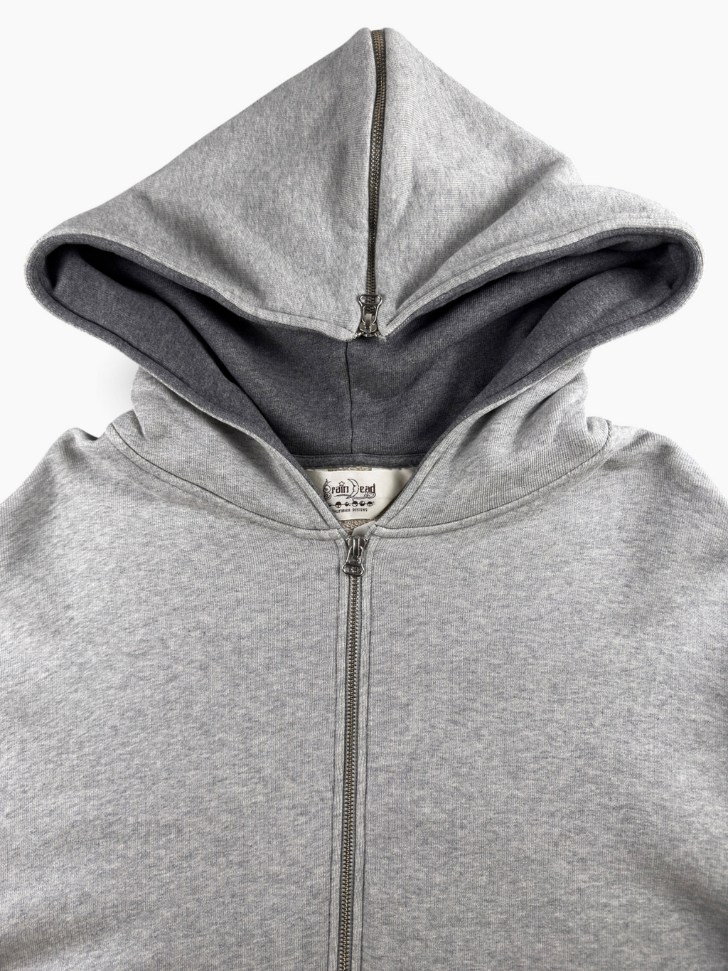 Brain Dead 2 Pocket Half Zip Hoodie